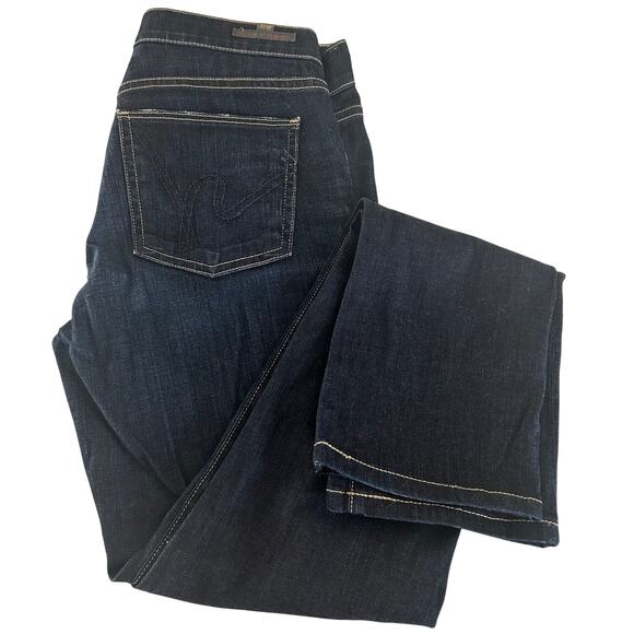 Citizens of Humanity COH Ava SZ26 Low Rise Jeans Straight Leg Dark Wash - Picture 4 of 11